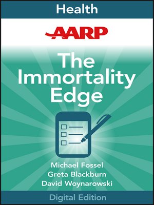 cover image of AARP the Immortality Edge